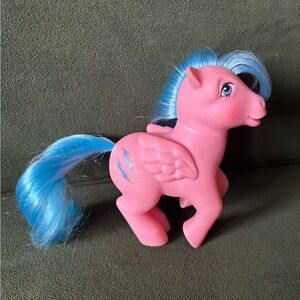 Vintage My Little Pony Gen 1 Firefly Pegasus 1983 Lightning Bolt Pink Retro Toy